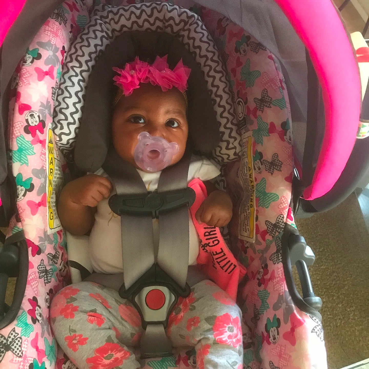 Annaella Senan Princess Glele is registered to the contest to win money with this photo: child, infant, pink, product, textile, toddler, toy