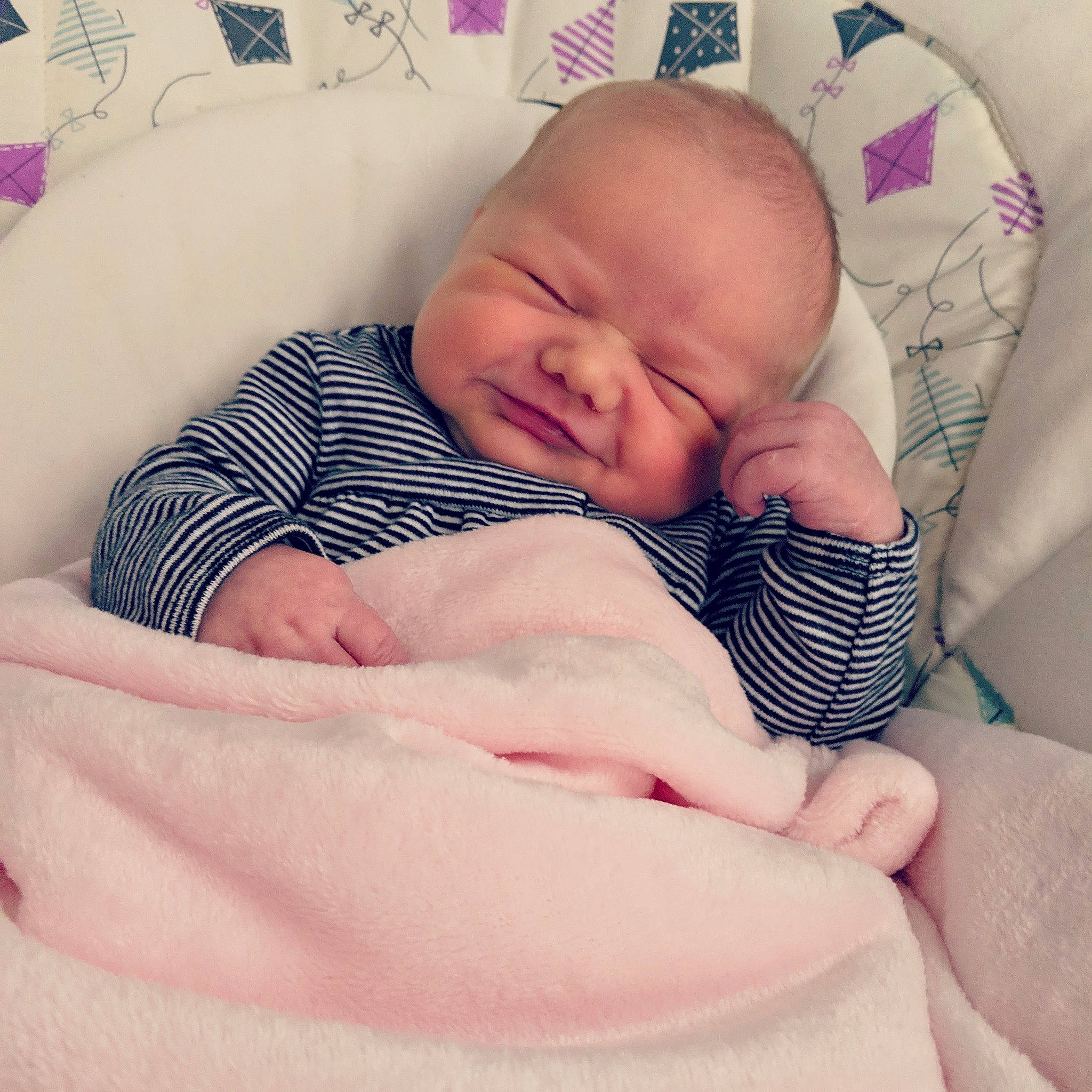 Ashtyn is registered to the contest to win money with this photo: baby_products, bed, bedtime, cheek, child, childbirth, ear, finger, hand, infant, lip, mouth, nap, nose, person, product, skin, sleep, toddler