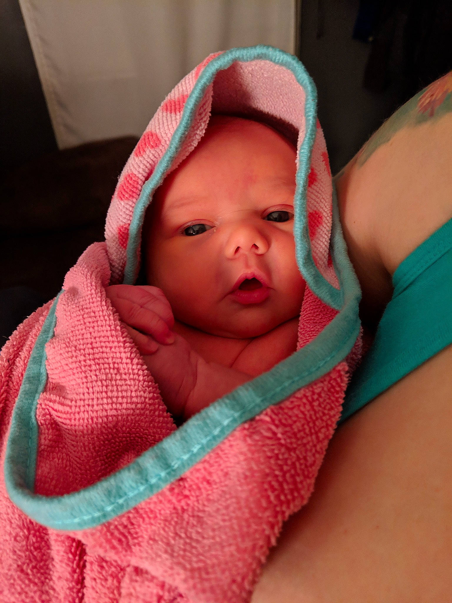 Ashtyn joined the competition — help win amazing prizes! baby_products, cheek, child, girl, infant, lip, person, pink, product, skin, toddler