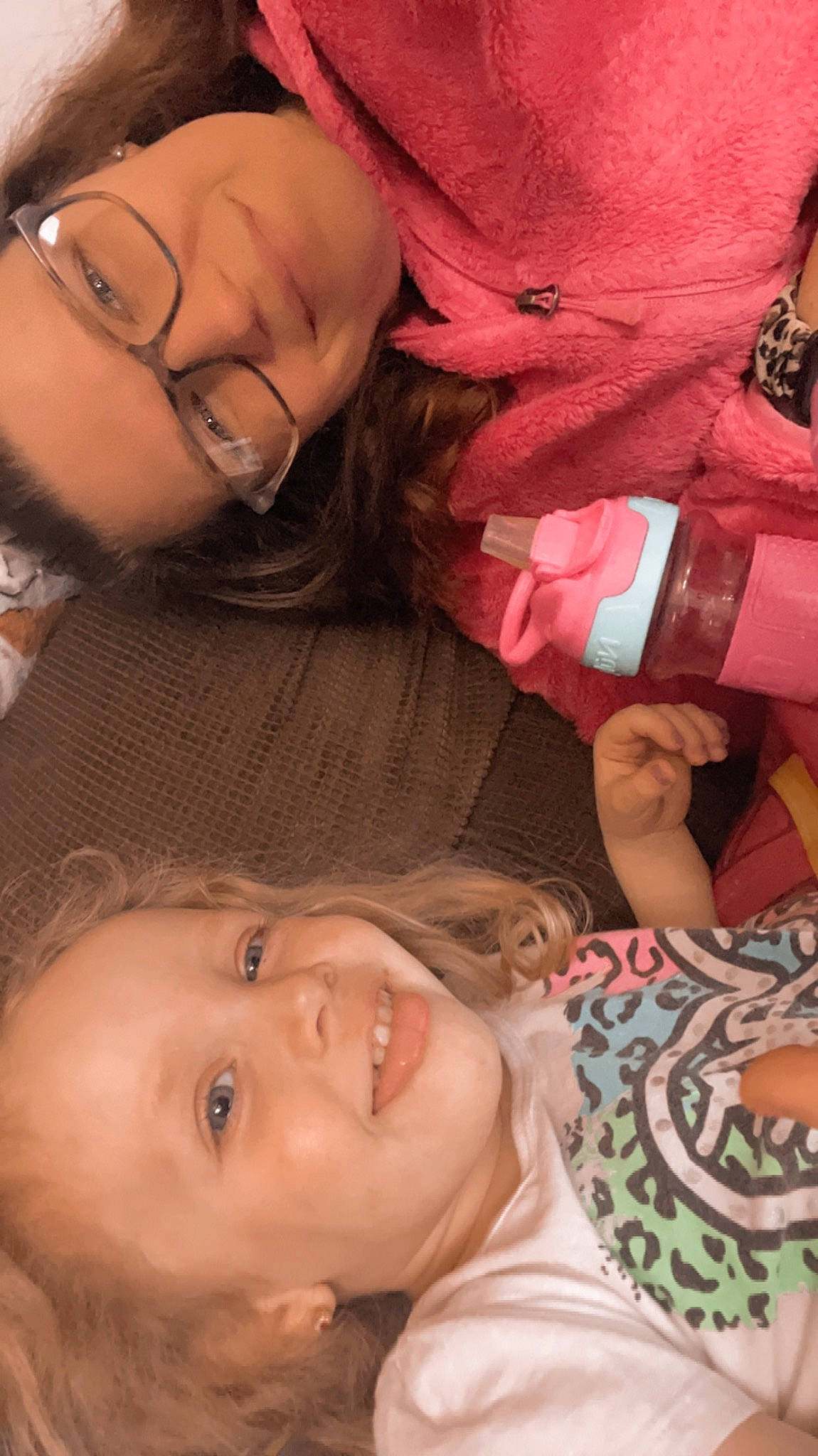 Lola joined the competition — help win amazing prizes! cheek, chin, ear, eyebrow, eyelash, face, facial_expression, finger, forehead, gesture, glasses, happy, human, joy, lip, mouth, nose, organ, person, skin