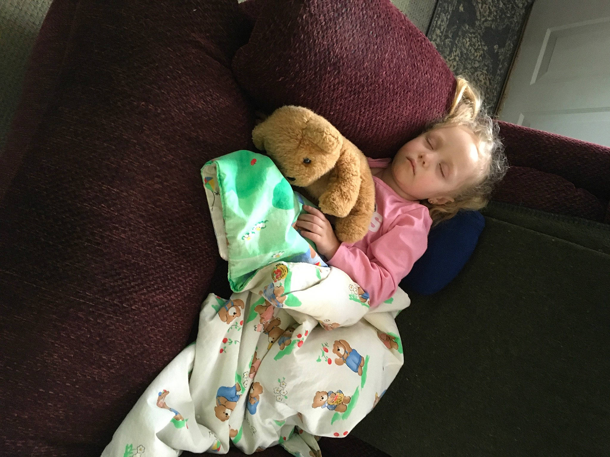 Lola joined the competition — help win amazing prizes! baby, baby_products, baby_toddler_clothing, cheek, child, comfort, couch, flooring, fur, head, linens, nap, person, room, sitting, skin, stuffed_toy, toddler