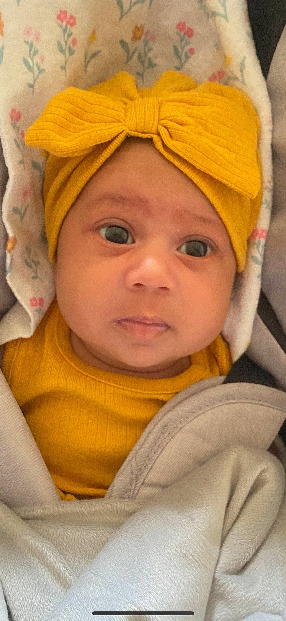 Amiiyah is registered to the contest to win money with this photo: baby, cheek, chin, eye, eyebrow, eyelash, face, forehead, headgear, headwear, human_body, iris, lip, mouth, nose, organ, person, skin, smile, white