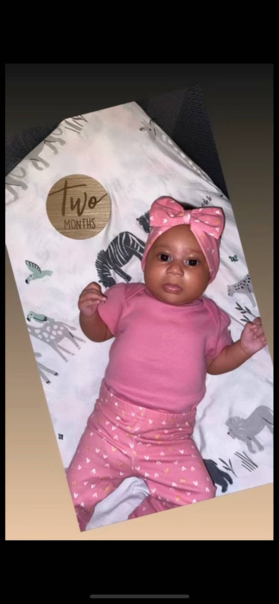 Amiiyah is registered to the contest to win money with this photo: art, baby, baby_toddler_clothing, cap, child, design, fun, headwear, linens, magenta, material_property, pattern, person, pink, purple, room, sleeve, t_shirt, textile, toddler