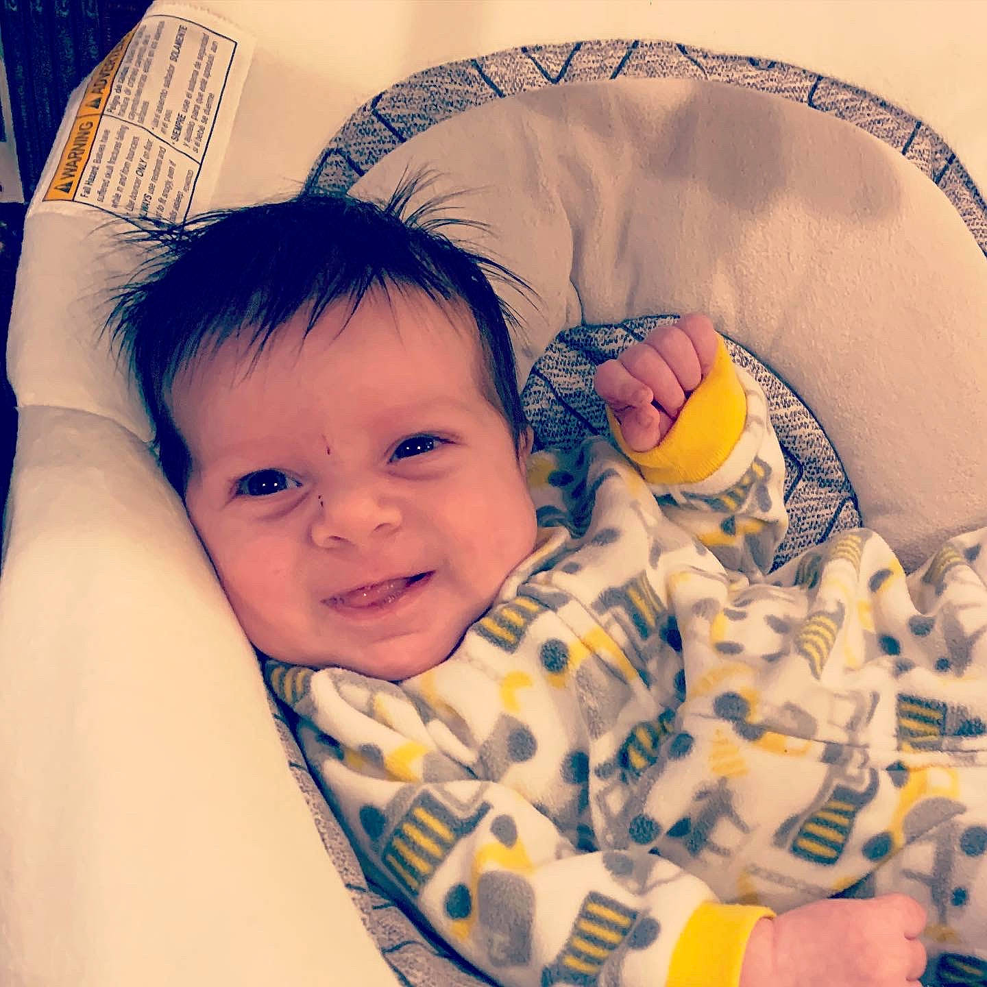 Shawn joined the competition — help win amazing prizes! baby, baby_products, baby_sleeping, bedtime, cheek, child, eye, infant_bed, nap, nose, person, product, skin, sleep, smile, toddler, yellow