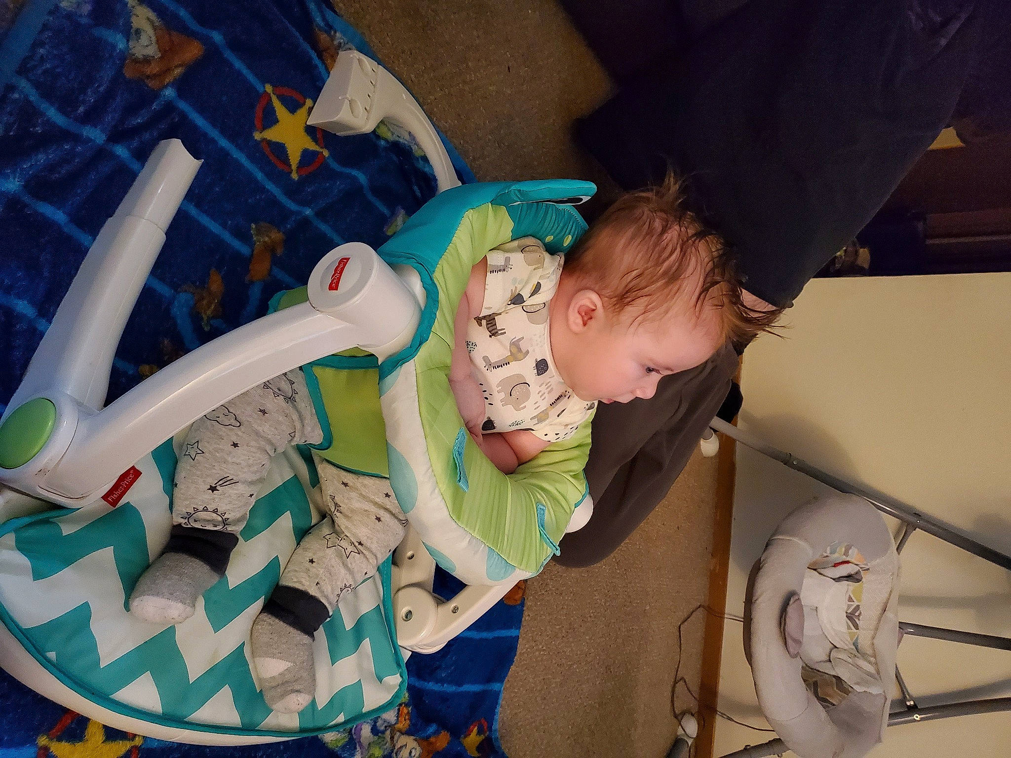 Dakota joined the competition — help win amazing prizes! art, baby, baby_products, baby_toddler_clothing, baby_toys, child, comfort, fun, happy, lap, linens, mouth, pattern, person, play, product, room, sitting, toddler