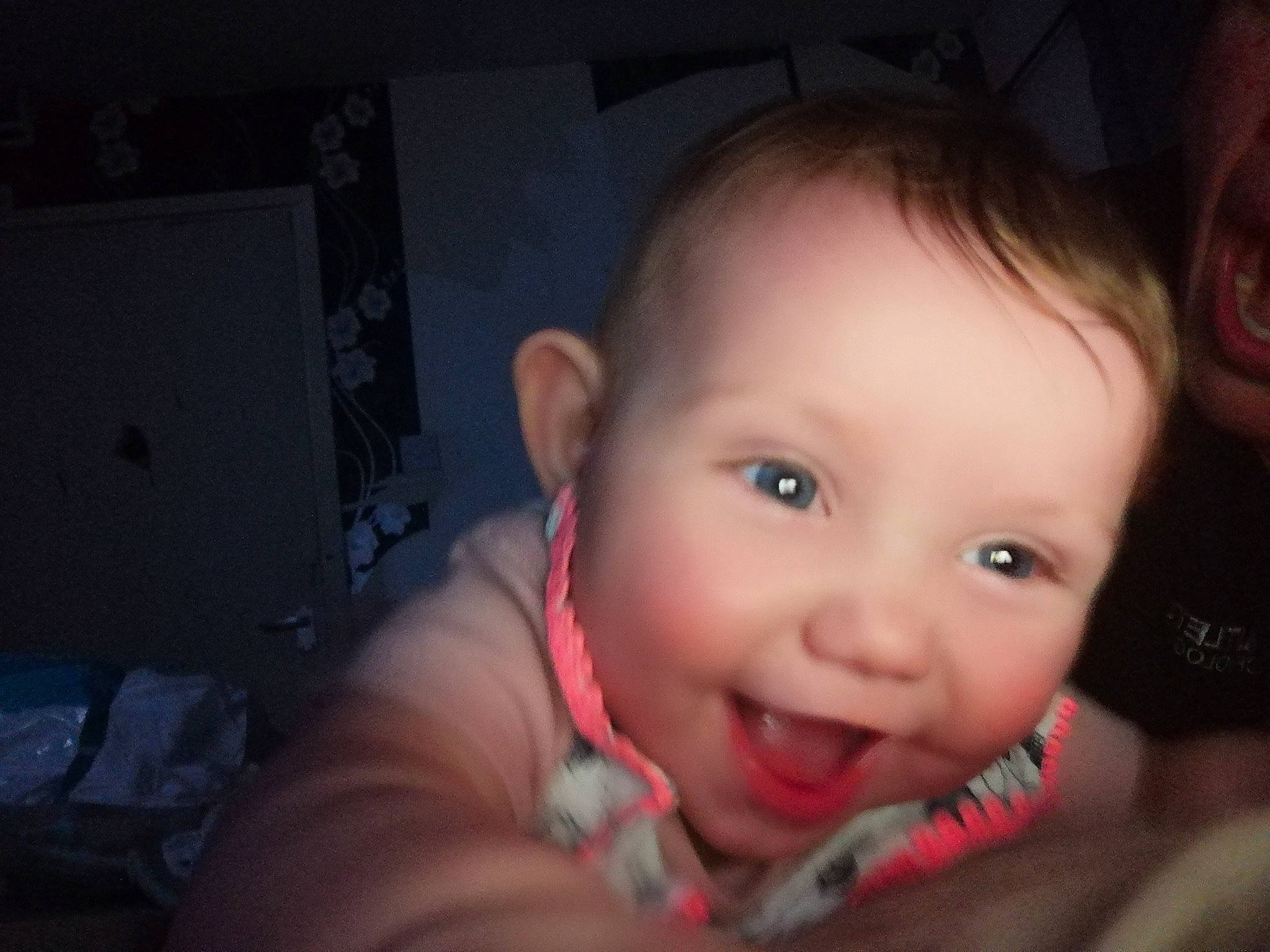 Bella-rose is registered to the contest to win money with this photo: baby, beauty, cheek, child, chin, ear, eye, eyebrow, face, facial_expression, forehead, hair, head, lip, mouth, nose, person, skin, smile, toddler