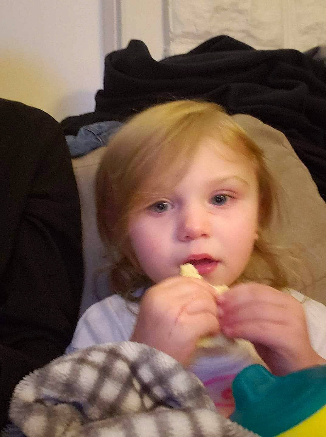 Jaida joined the competition — help win amazing prizes! baby, beauty, cheek, child, ear, electronic_device, eye, face, finger, head, iris, lip, mouth, nose, person, sitting, skin, snapshot, thumb, toddler