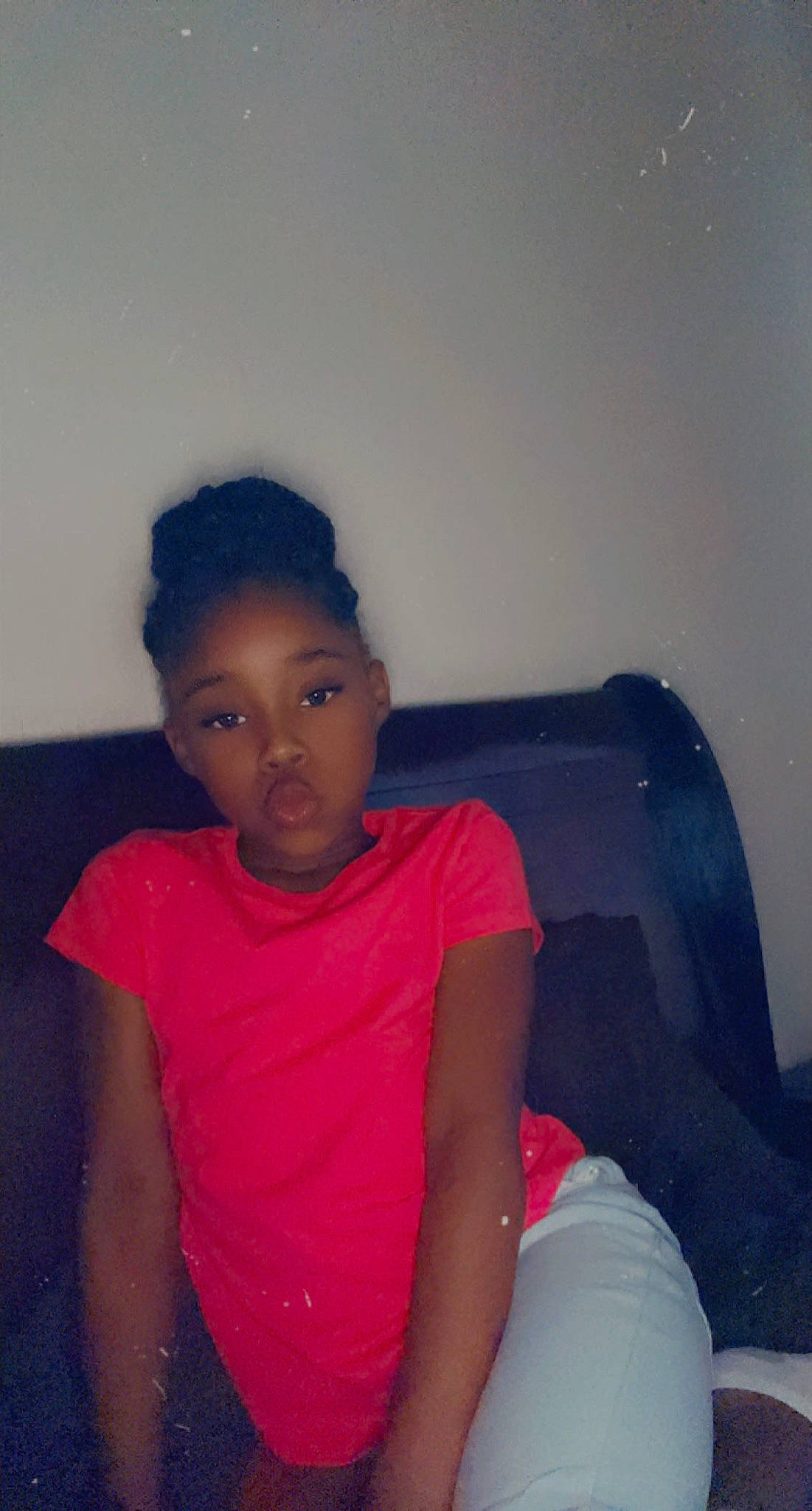 Tarlajiah joined the competition — help win amazing prizes! black_hair, comfort, elbow, electric_blue, flash_photography, fun, happy, human_leg, knee, leisure, lip, long_hair, magenta, neck, person, sitting, t_shirt, thigh, tints_and_shades, trunk