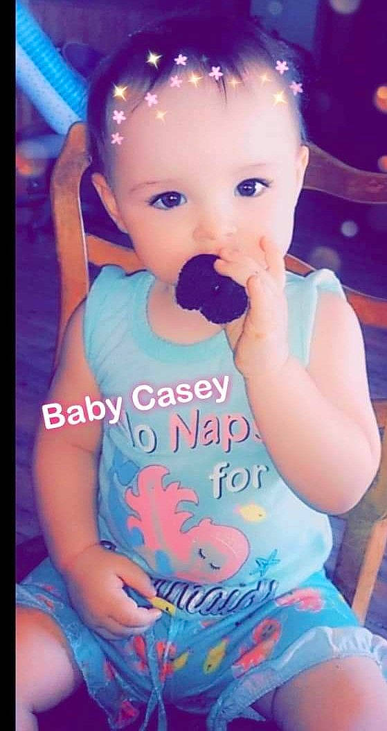 Casey is registered to the contest to win money with this photo: baby, cheek, child, cool, happy, person, product, toddler