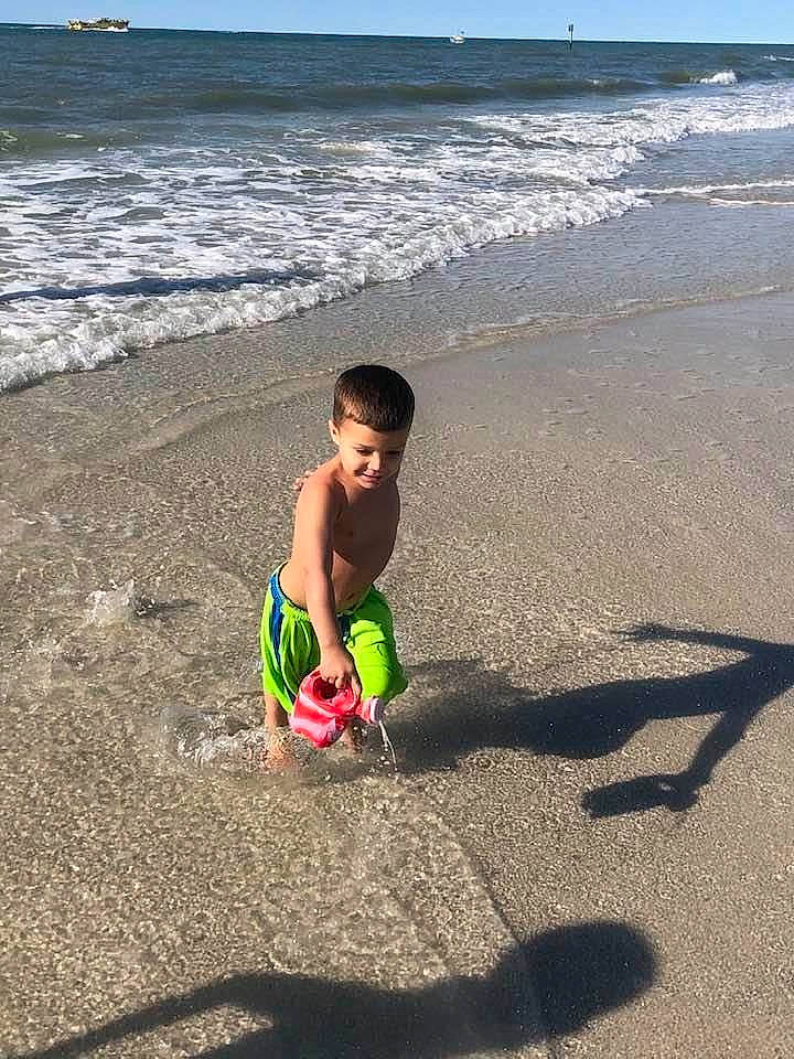 Leonardo joined the competition — help win amazing prizes! beach, child, coast, fun, leisure, ocean, person, play, sand, sea, summer, toddler, tourism, vacation, wind_wave