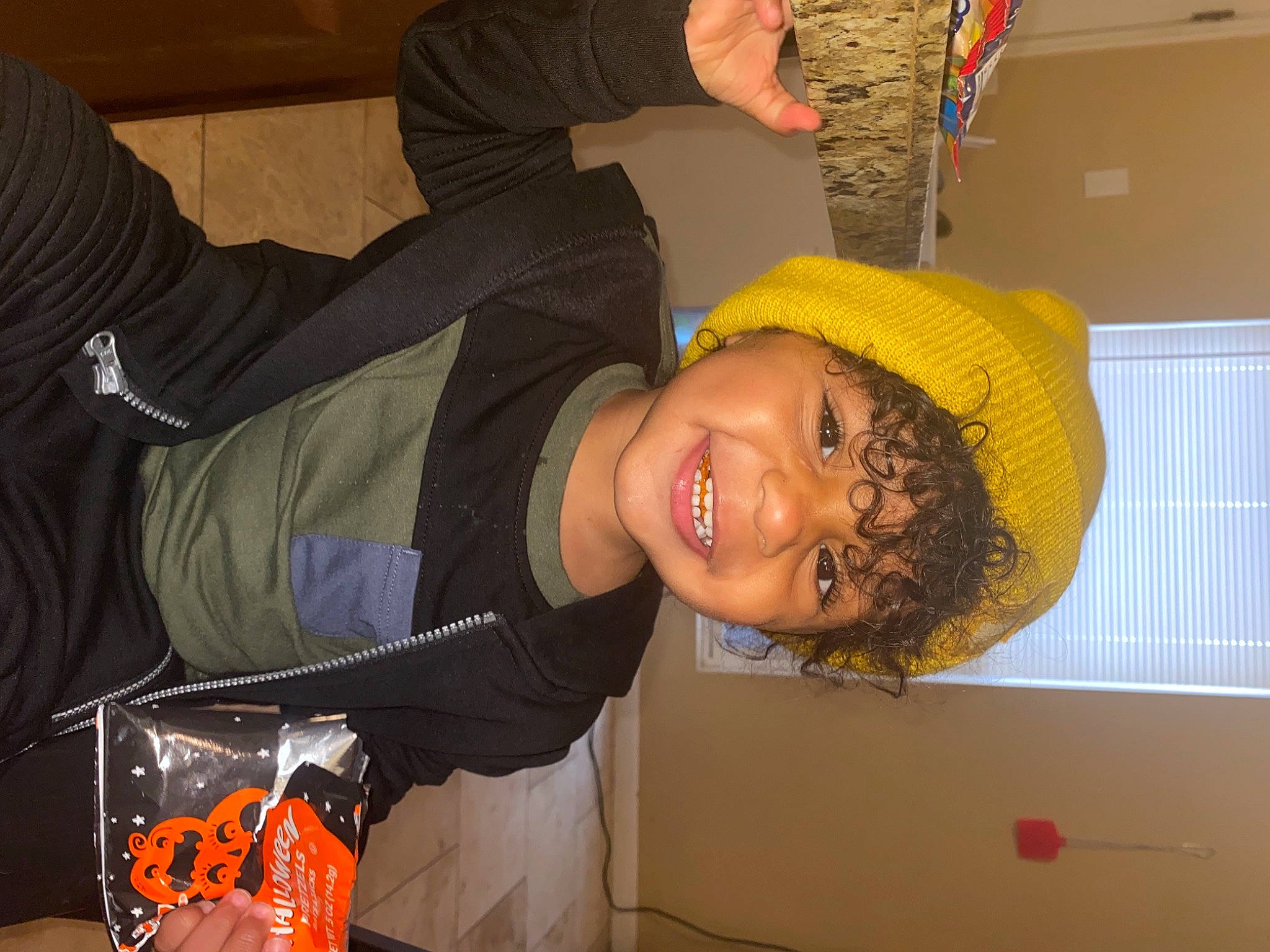 Harlem is registered to the contest to win money with this photo: cap, child, event, fashion_accessory, fun, happy, hat, joy, party, person, room, smile, sun_hat