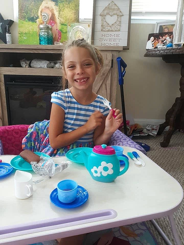 Savanah is registered to the contest to win money with this photo: child, joy, person, play, table, tableware, toddler, vacation