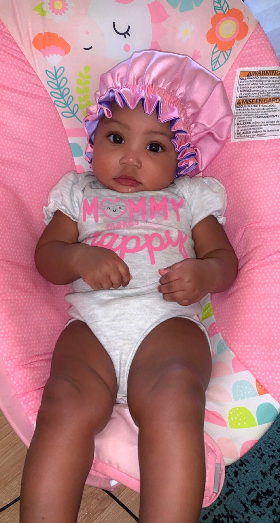 Kai joined the competition — help win amazing prizes! baby, baby_toddler_clothing, chest, child, comfort, eye, head, headwear, human_leg, knee, magenta, pattern, person, pink, skin, stomach, textile, thigh, toddler, trunk