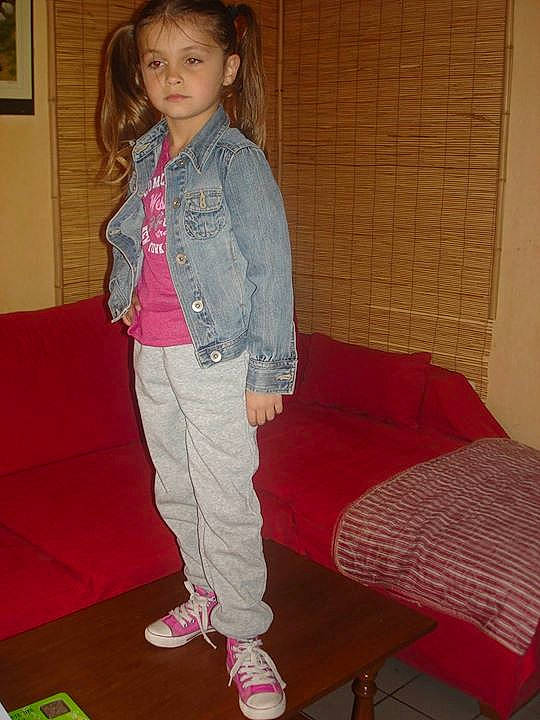 Mélina participe au concours pour gagner de l'argent avec cette photo :