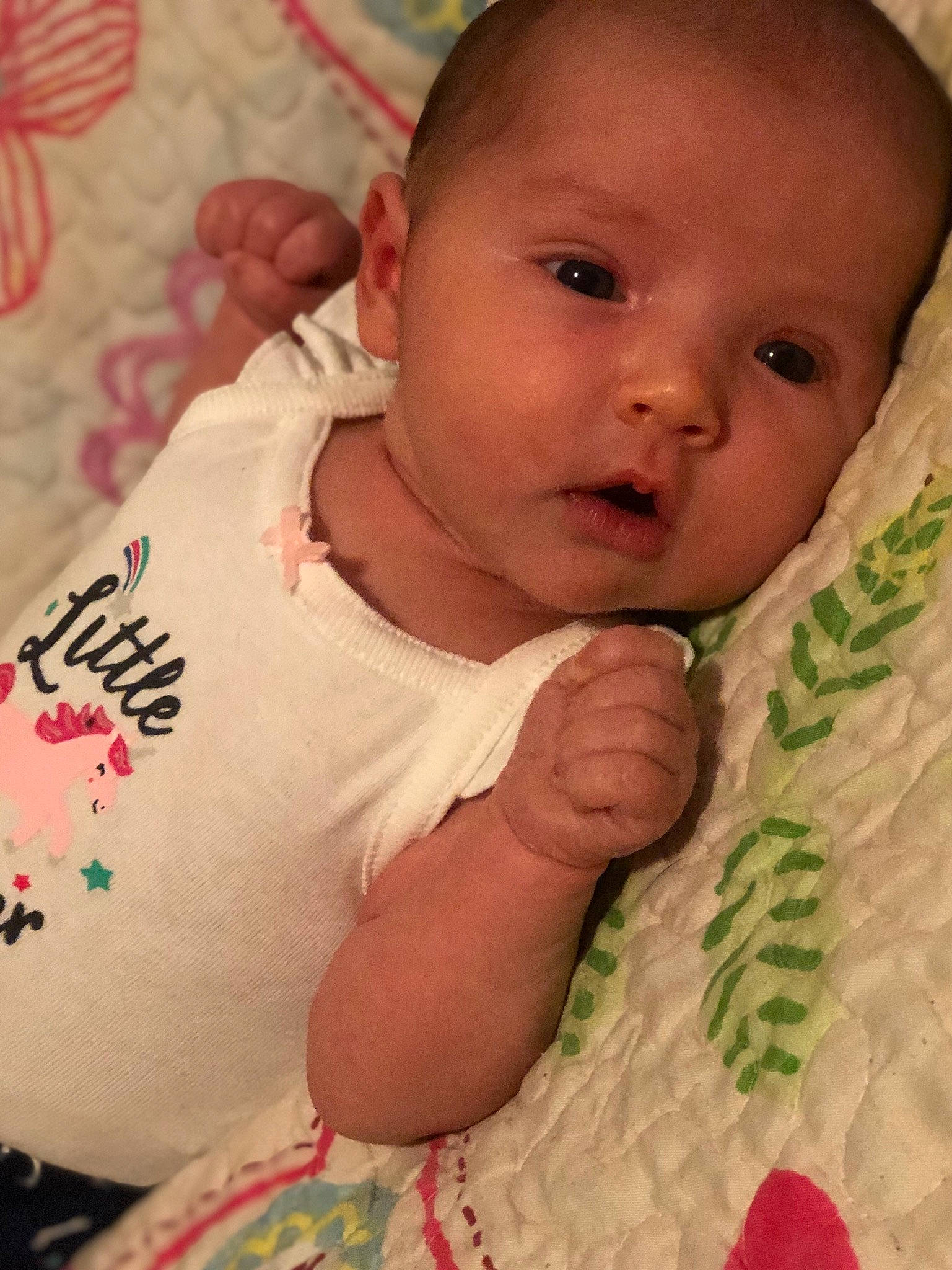 Kaleah joined the competition — help win amazing prizes! baby, cheek, child, chin, eye, eyebrow, face, finger, forehead, hand, head, iris, lip, mouth, muscle, nose, person, pink, skin, thumb