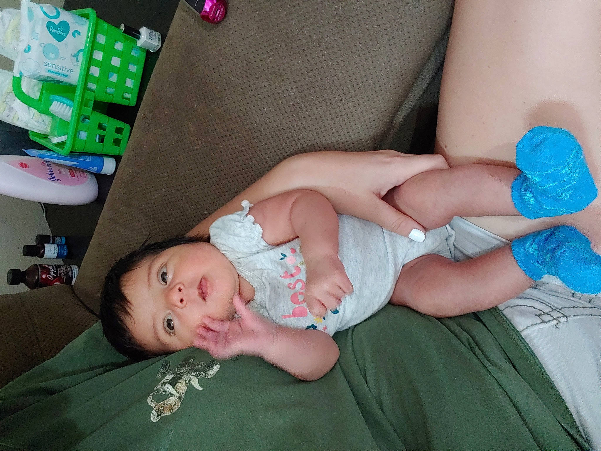 Havana joined the competition — help win amazing prizes! baby, child, finger, hand, leg, nail, person