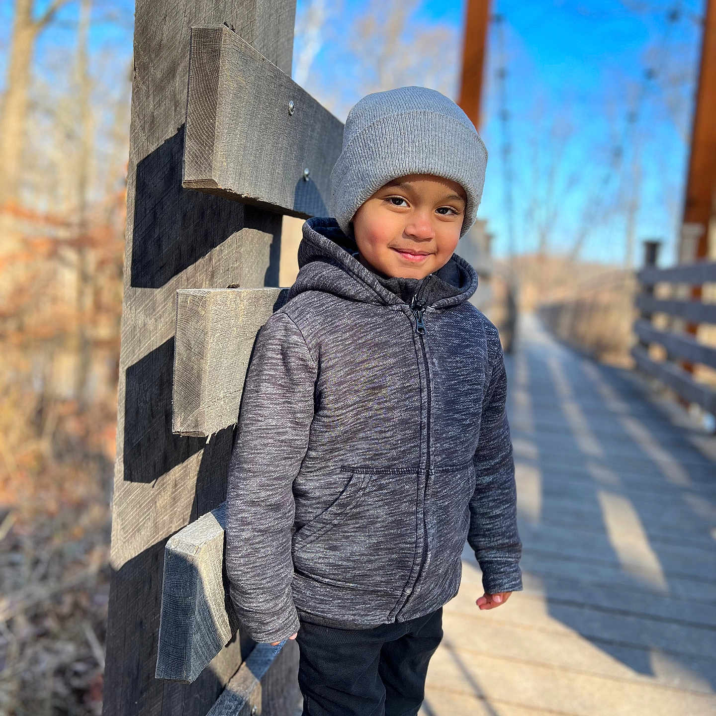 Darian joined the competition — help win amazing prizes! boy, cap, clothing, coat, face, happy, hat, head, hood, hoodie, jacket, jeans, knitwear, pants, person, photography, portrait, smile, sweater, sweatshirt