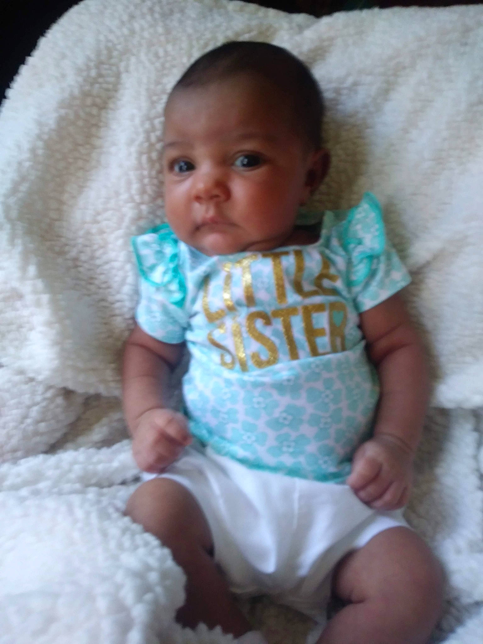 Arabella is registered to the contest to win money with this photo: baby, baby_products, baby_toddler_clothing, child, diaper, person, product, sitting, skin, toddler