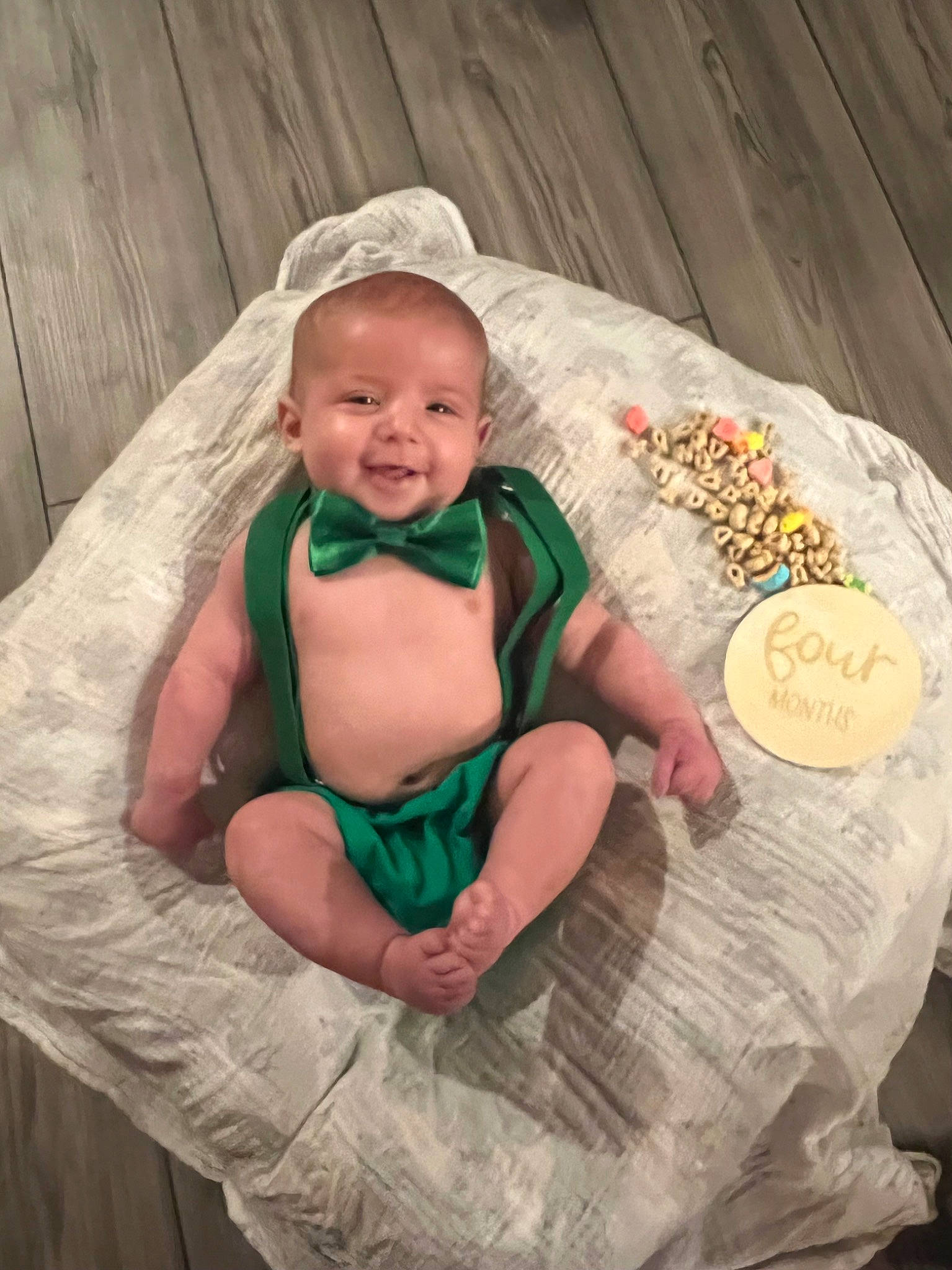 Brantley joined the competition — help win amazing prizes! baby, baby_products, baby_toddler_clothing, cheek, child, comfort, eye, fun, grass, happy, joy, linens, mammal, person, product, room, sitting, skin, smile, sun_hat