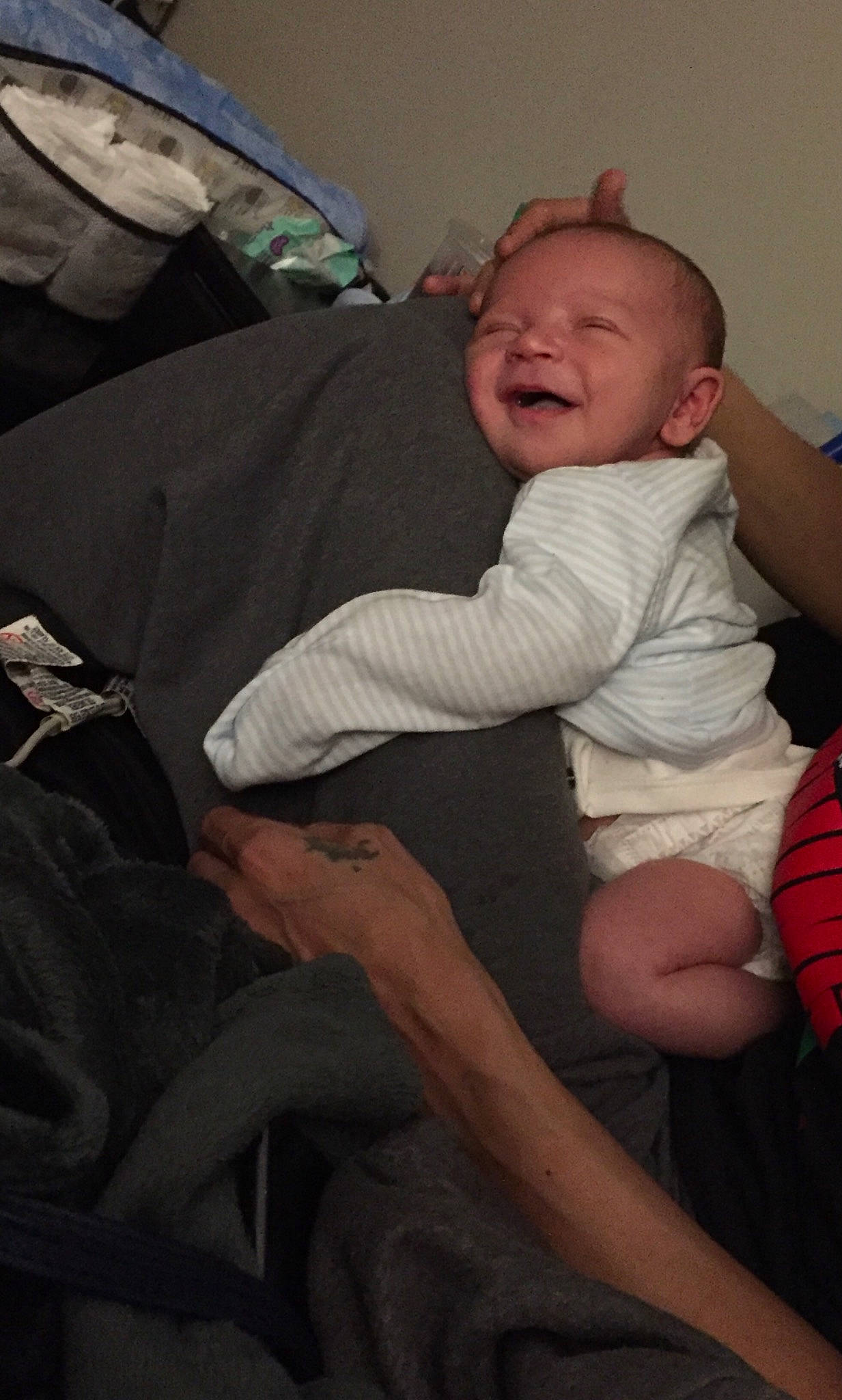 Marsel is registered to the contest to win money with this photo: arm, baby, birth, child, comfort, leg, nap, person, sleep, toddler