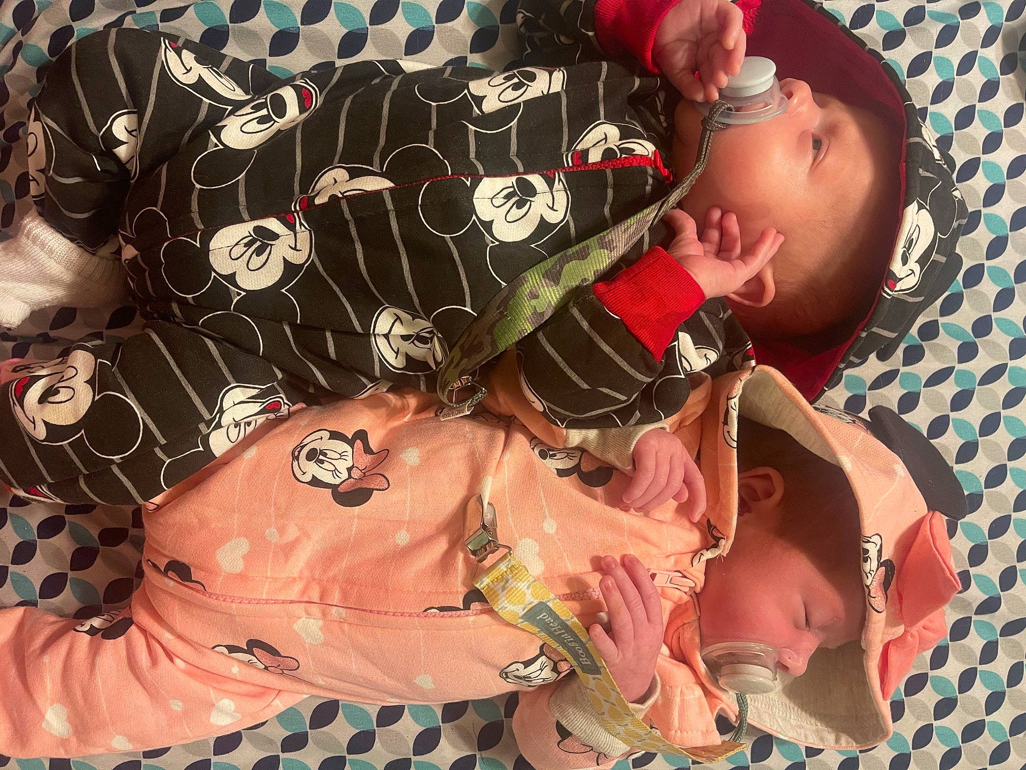 Khaleesia And Koah joined the competition — help win amazing prizes! baby, baby_products, baby_sleeping, baby_toddler_clothing, button, child, collar, comfort, eyelash, eyewear, fashion_accessory, linens, nail, pattern, peach, person, skin, sleeve, t_shirt, textile