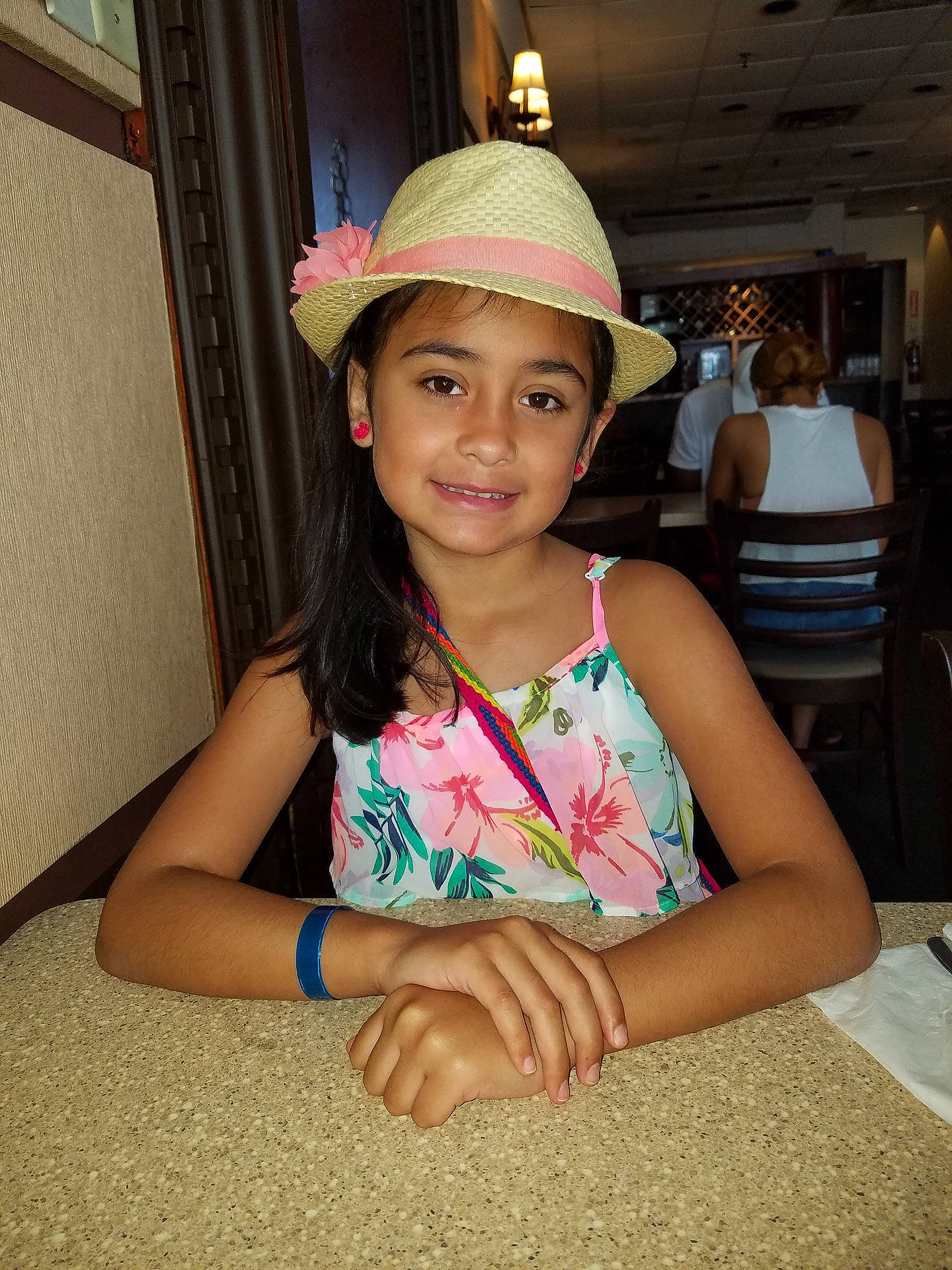 Sofia Benavidez is registered to the contest to win money with this photo: beauty, child, clothing, day, facial_expression, girl, headwear, joy, person, skin, smile