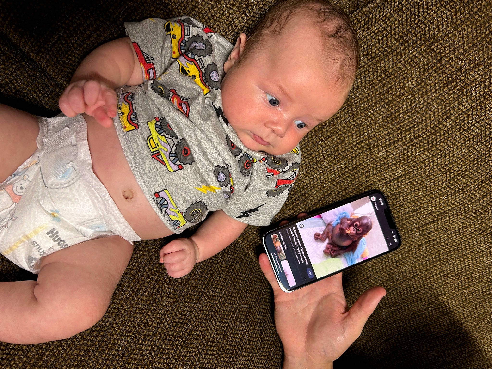 Kooper joined the competition — help win amazing prizes! baby, baby_toddler_clothing, cheek, child, comfort, communication_device, eye, finger, fun, gadget, gesture, hand, head, nail, person, skin, sleeve, tablet_computer, thigh, thumb