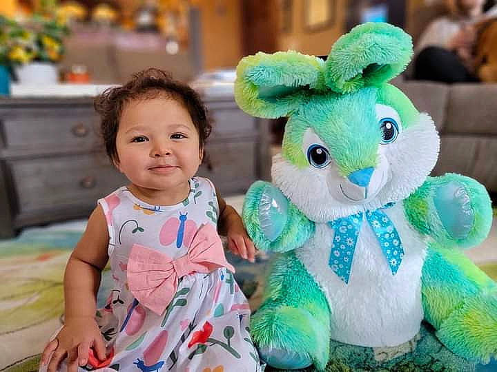 Eliciana joined the competition — help win amazing prizes! baby, baby_toddler_clothing, cabinetry, chest_of_drawers, child, drawer, event, fun, grass, green, happy, houseplant, joy, person, pink, plush, skin, snapshot, stuffed_toy, toddler