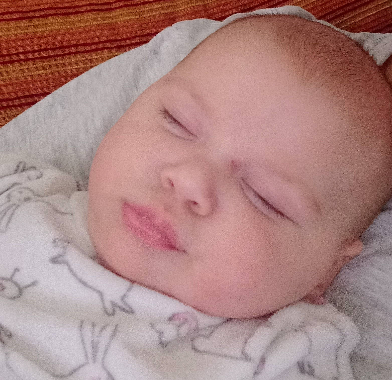 élina participe au concours pour gagner de l'argent avec cette photo : baby, baby_sleeping, cheek, chin, comfort, eye, eyebrow, eyelash, face, forehead, hair, hand, head, iris, lip, mammal, mouth, nose, person, skin