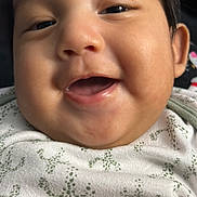 Emilio joined the competition — help win amazing prizes! baby, child, close_up, clothing, cute, expression, eyes, face, happy, head, indoors, infant, joy, mouth, patterned_clothing, person, portrait, skin, smiling, young