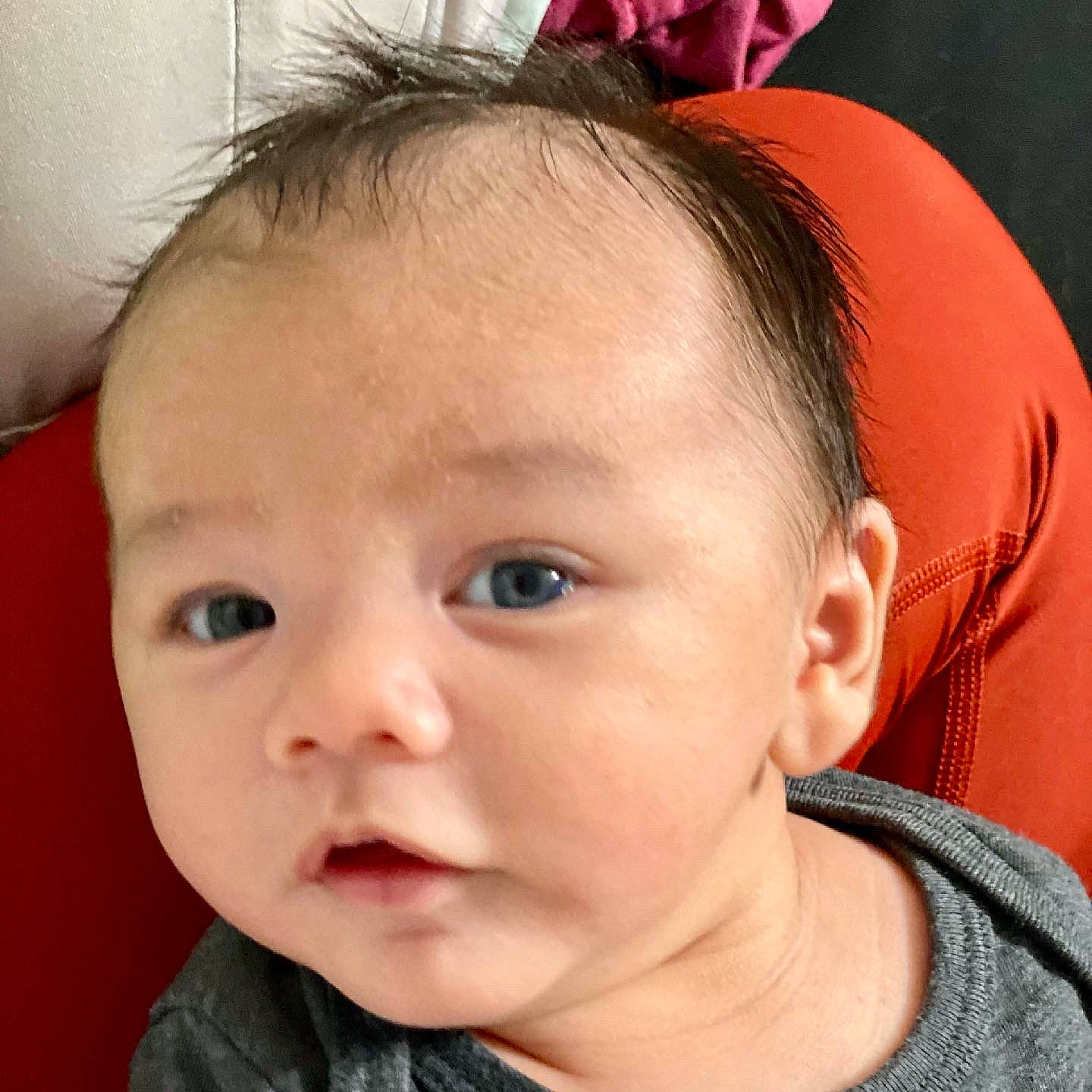 Shane joined the competition — help win amazing prizes! baby, baby_toddler_clothing, cheek, chin, close_up, ear, eyebrow, eyelash, forehead, hair, happy, head, iris, jaw, lip, mouth, neck, nose, person, skin