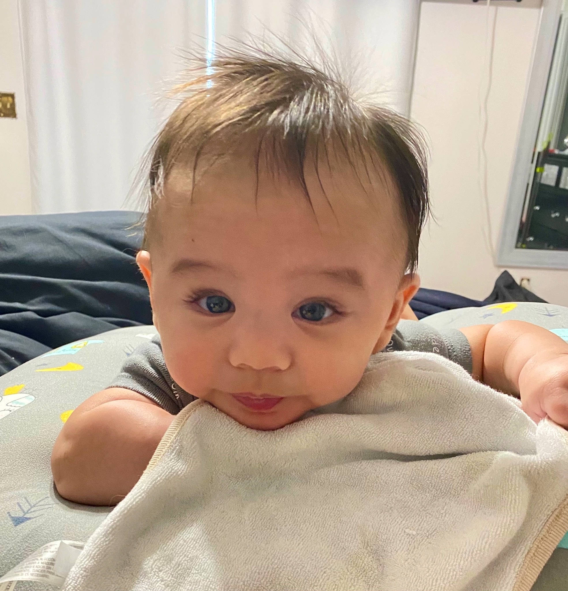 Shane joined the competition — help win amazing prizes! baby, baby_toddler_clothing, cheek, chin, comfort, ear, eye, eyebrow, eyelash, forehead, happy, iris, jaw, lip, mouth, neck, nose, person, shoulder, skin