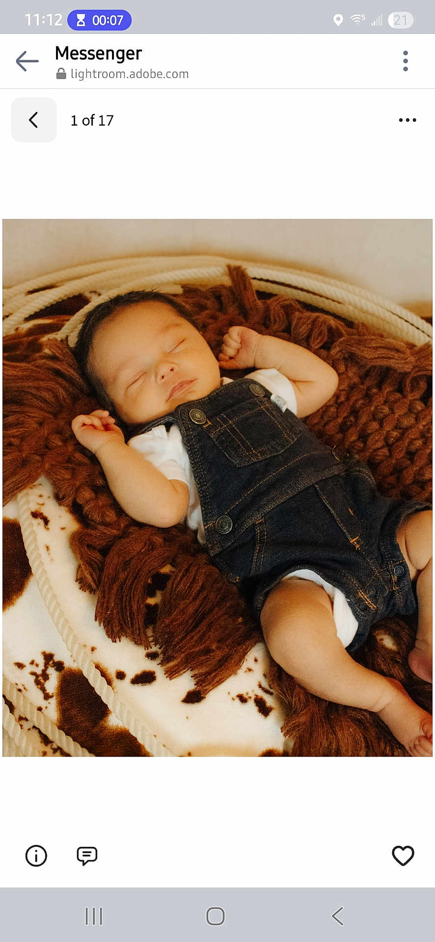 Elijah joined the competition — help win amazing prizes! baby, infant, sleeping, newborn, overalls, denim, blanket, knitted_blanket, basket, cozy, nap, peaceful, portrait, soft_texture, cute, hands, legs, indoor, brown, photography