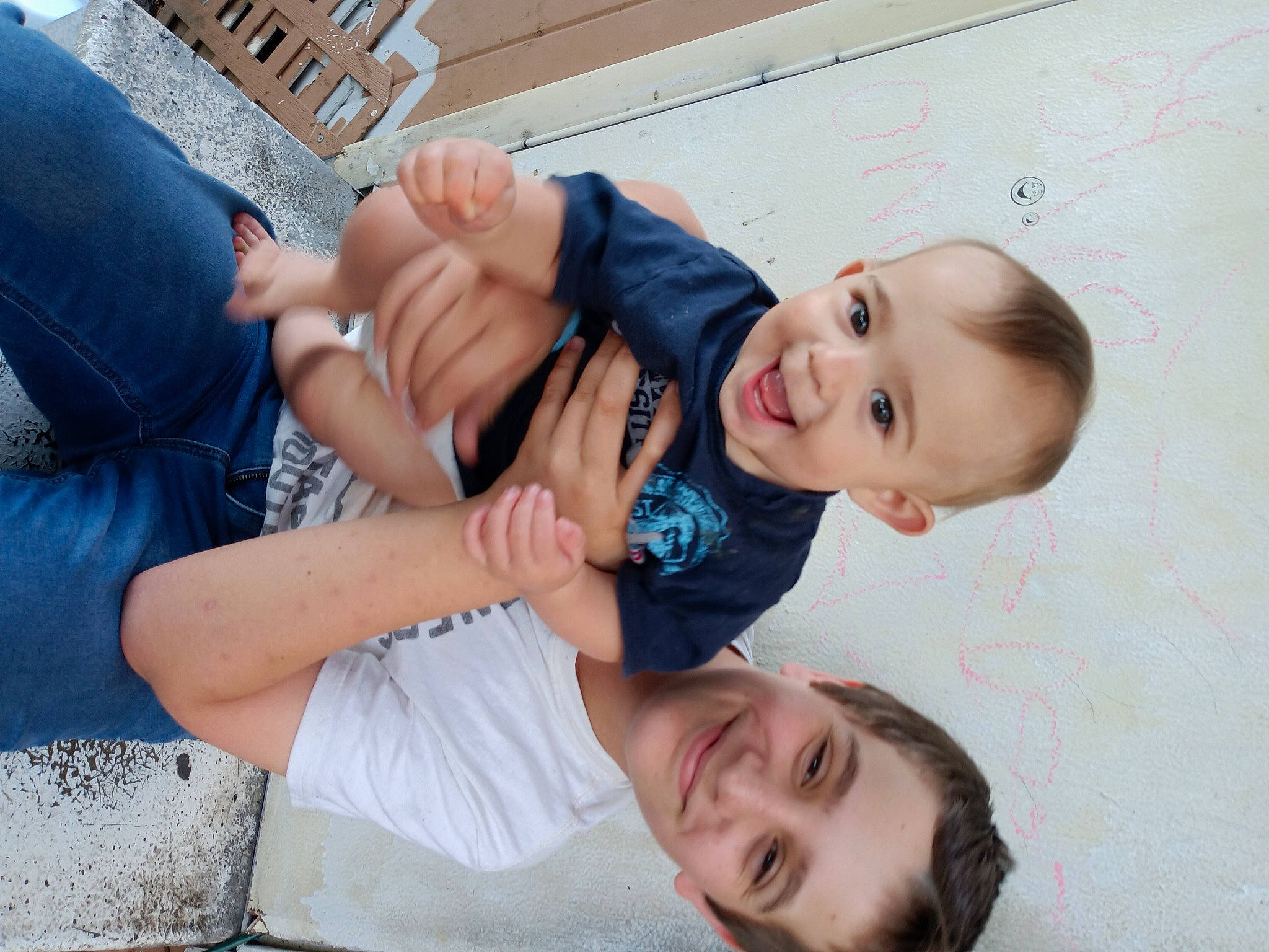 Kayson is registered to the contest to win money with this photo: baby, dress, finger, fun, gesture, hand, happy, head, human, interaction, joint, joy, leisure, mouth, muscle, nose, person, plant, skin, smile