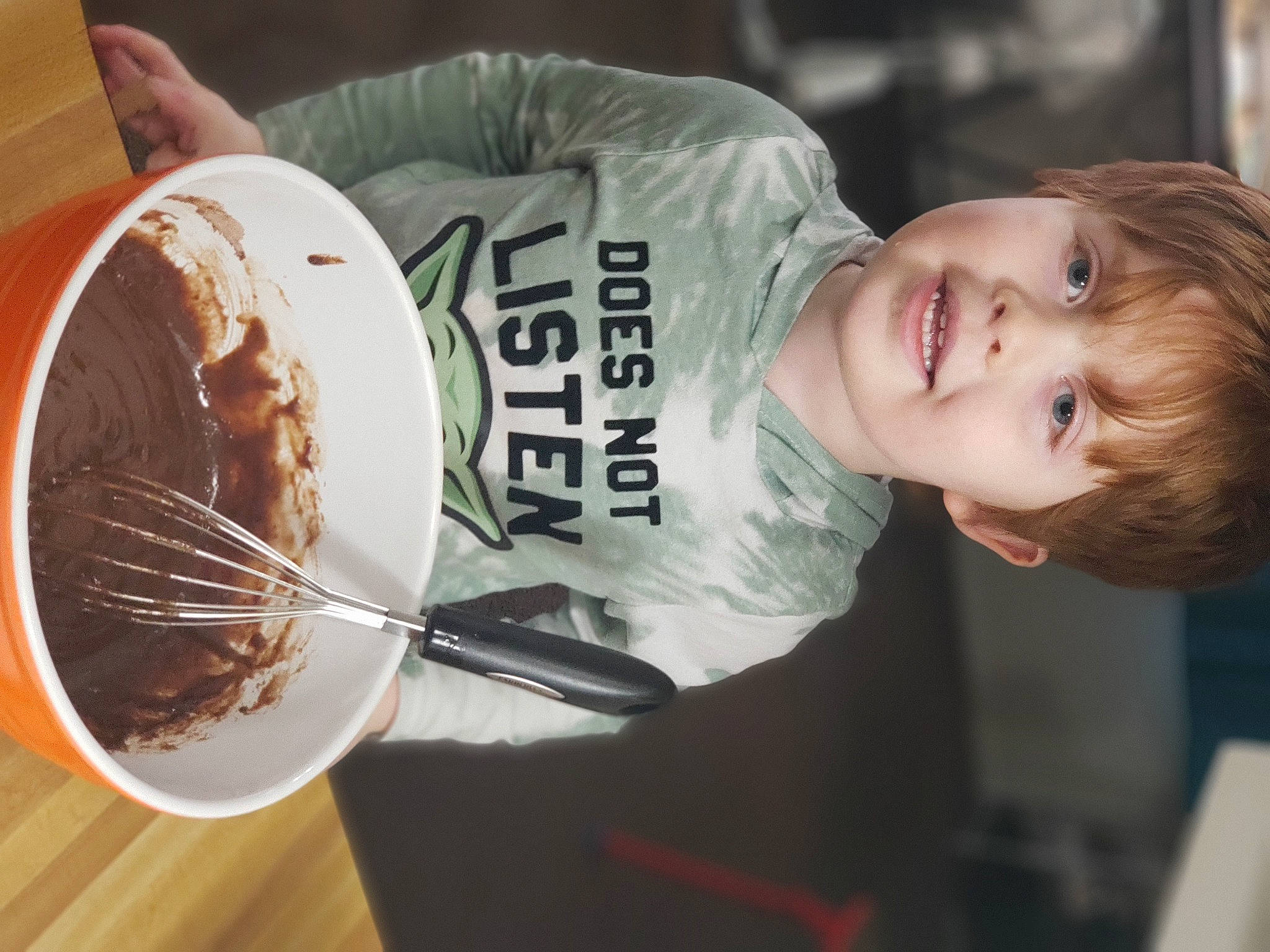 Jayden is registered to the contest to win money with this photo: baby, child, comfort_food, cream, cuisine, cutlery, dessert, dish, dishware, drink, food, ingredient, kitchen_utensil, person, plate, recipe, serveware, smile, tableware, toddler