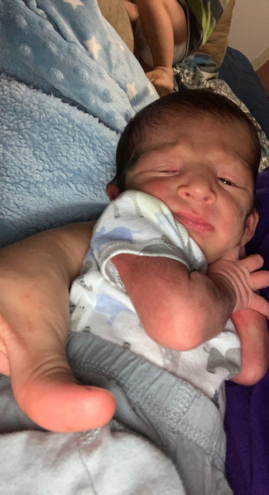 Kingston joined the competition — help win amazing prizes! baby, baby_toddler_clothing, cheek, child, comfort, ear, eye, eyebrow, finger, gesture, head, human_body, lap, mammal, mouth, nose, person, skin, thumb, toddler