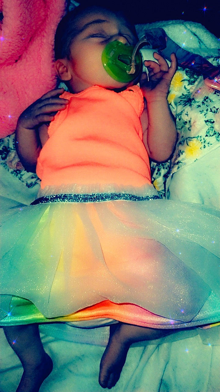 Cambrie joined the competition — help win amazing prizes! abdomen, aqua, baby, baby_products, baby_sleeping, baby_toddler_clothing, blue, chest, child, green, human_leg, magenta, nail, pattern, person, pink, sitting, sleeve, thigh, toddler