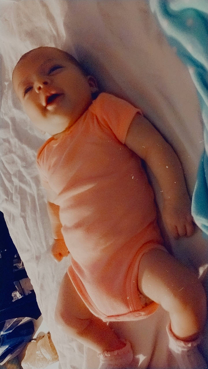 Cambrie joined the competition — help win amazing prizes! arm, baby, baby_toddler_clothing, cheek, chest, comfort, finger, hand, human_body, leg, lip, mouth, neck, nose, person, skin, sleeve, stomach, thumb, toddler