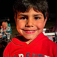 Ashton is registered to the contest to win money with this photo: bodypart, boy, car, child, clothing, face, female, girl, happy, head, male, mouth, person, photography, portrait, shirt, smile, t_shirt, teeth, transportation