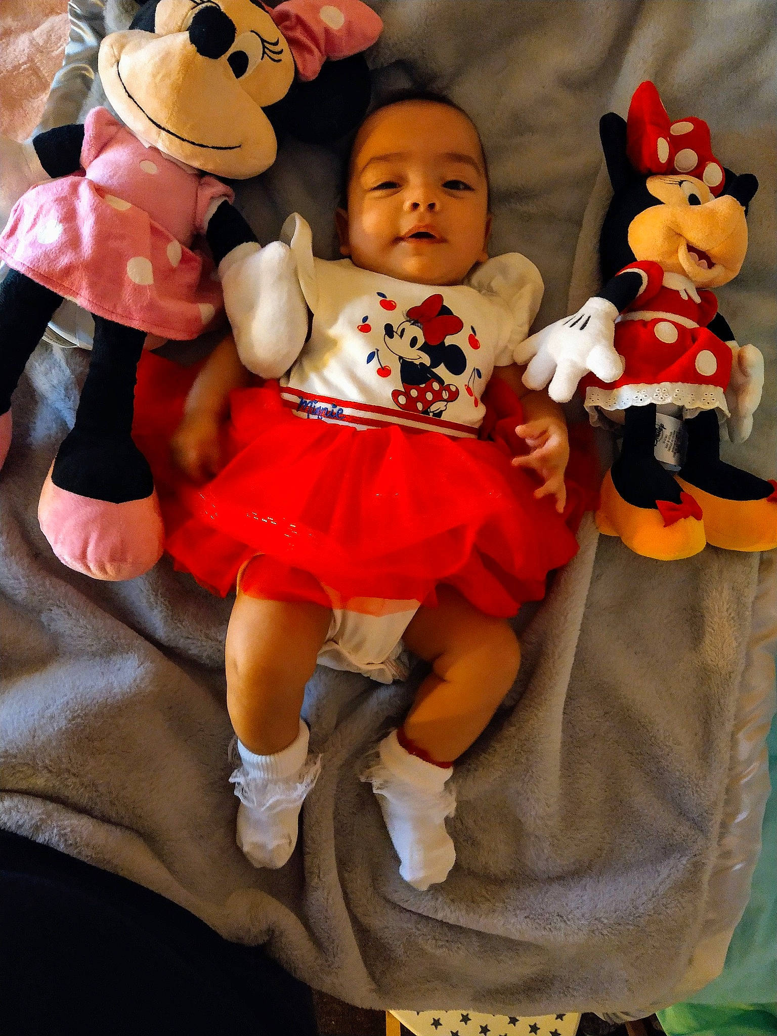 Sky is registered to the contest to win money with this photo: child, event, fun, happy, interaction, mammal, orange, organ, people, person, pink, product, red, skin, smile, snapshot, stuffed_toy, textile, toddler, toy