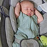 baby, sleeping, swaddle, rocker, blanket, toy, infant, child, cozy, peaceful, indoor, soft, plush, resting, cute, comfort, face, person, young, nursery