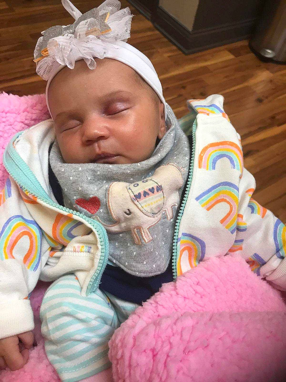 Nyiah joined the competition — help win amazing prizes! baby, baby_products, birth, cheek, child, person, pink, skin, toddler