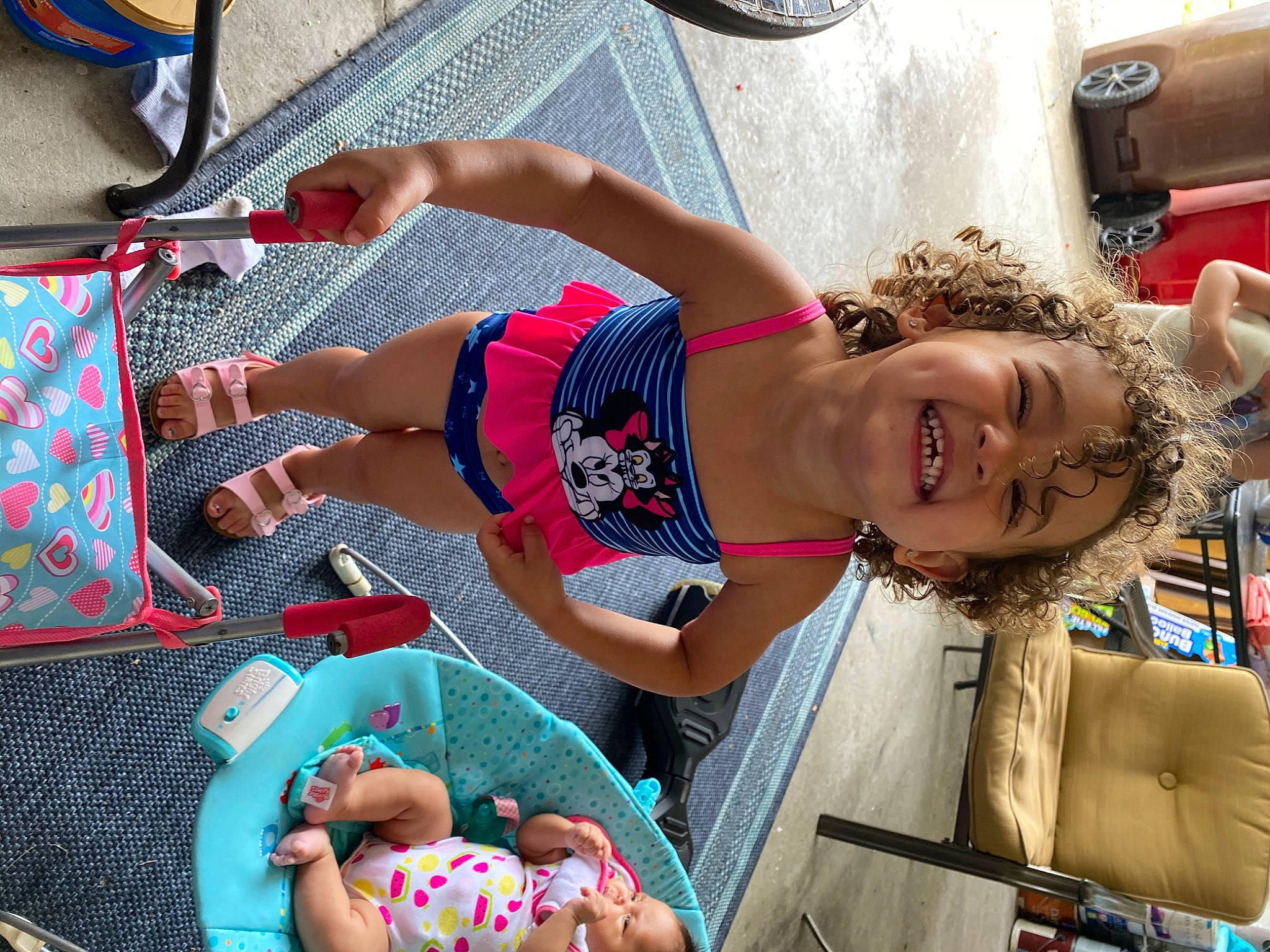 Gabriella is registered to the contest to win money with this photo: child, fun, joy, leisure, person, summer, sun_tanning, vacation