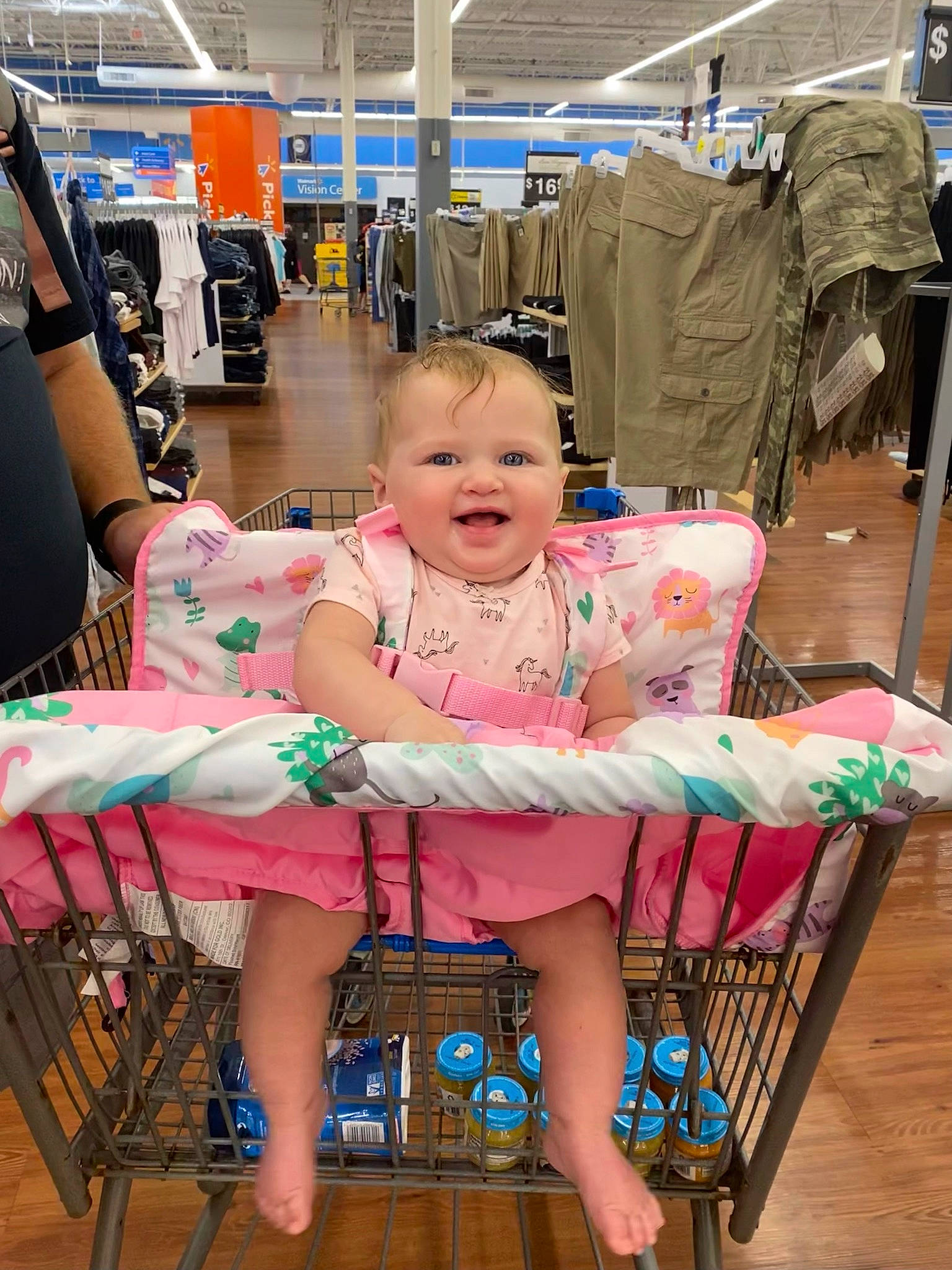 Stevie joined the competition — help win amazing prizes! baby, baby_products, chair, child, furniture, person, pink, product, shopping, toddler, vacation