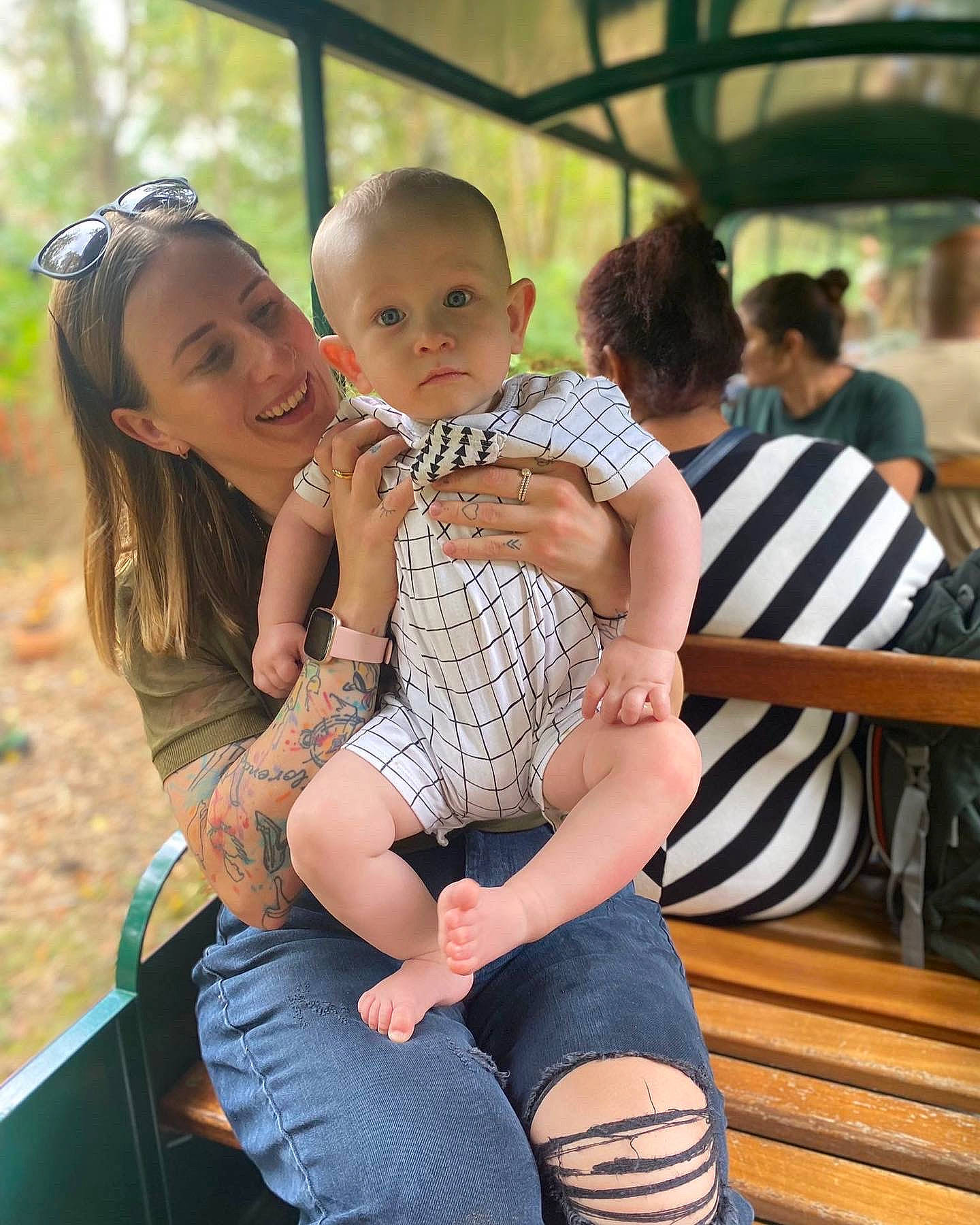 Leonard joined the competition — help win amazing prizes! abdomen, baby, child, event, fashion, fun, grass, happy, human_leg, interaction, joy, leisure, person, recreation, shorts, sitting, skin, smile, thigh, toddler