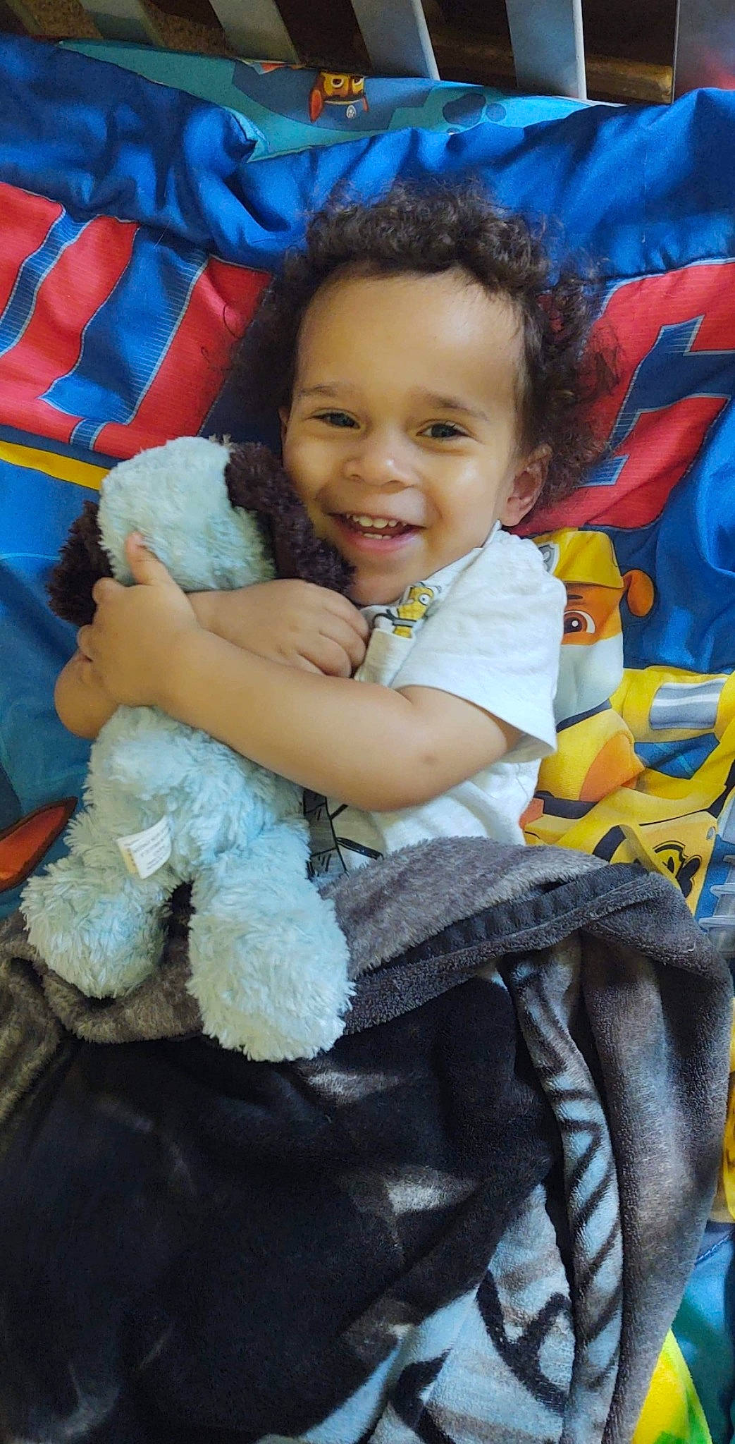 Zaidyn joined the competition — help win amazing prizes! baby, baby_toddler_clothing, blue, cheek, child, eye, fun, happy, head, human_body, iris, joy, lap, leisure, person, play, recreation, sitting, skin, smile