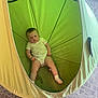 baby, carpet, child, cute, fabric, floor, green, indoor, infant, light, onesie, person, play, playtime, relaxing, resting, sock, soft, tent, window