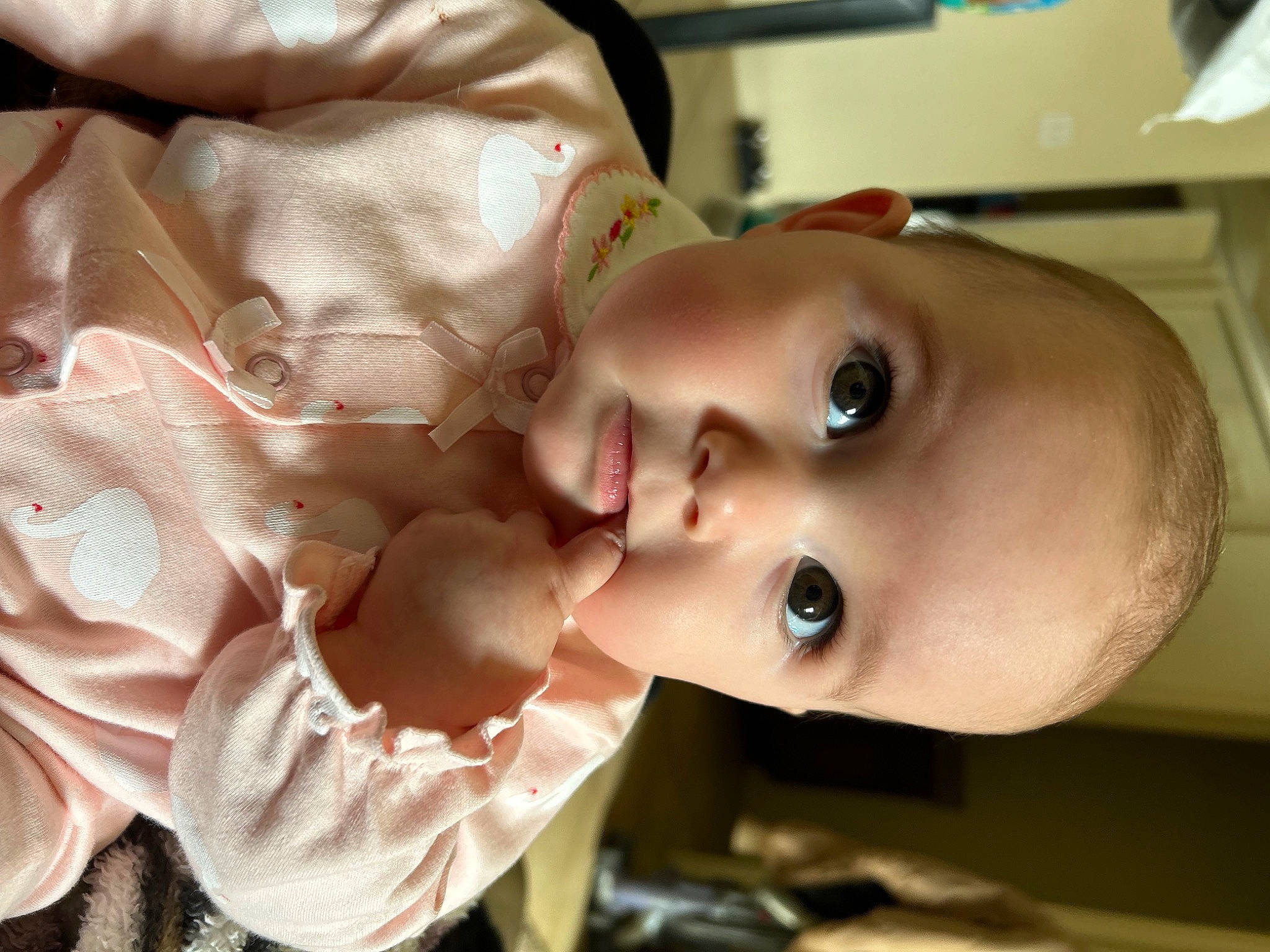 Alaïa is registered to the contest to win money with this photo: baby, baby_products, baby_toddler_clothing, cheek, child, eyelash, fun, happy, hat, iris, jaw, lip, mouth, nose, person, portrait_photography, skin, smile, toddler, toy