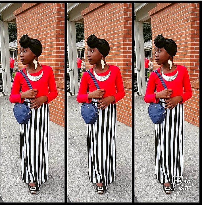 Kalimah joined the competition — help win amazing prizes! active_pants, bag, fashion, fashion_accessory, fedora, handbag, hat, headgear, luggage_and_bags, maroon, outerwear, pattern, person, snapshot, street_fashion, style, sun_hat, sweatpant, t_shirt, trousers