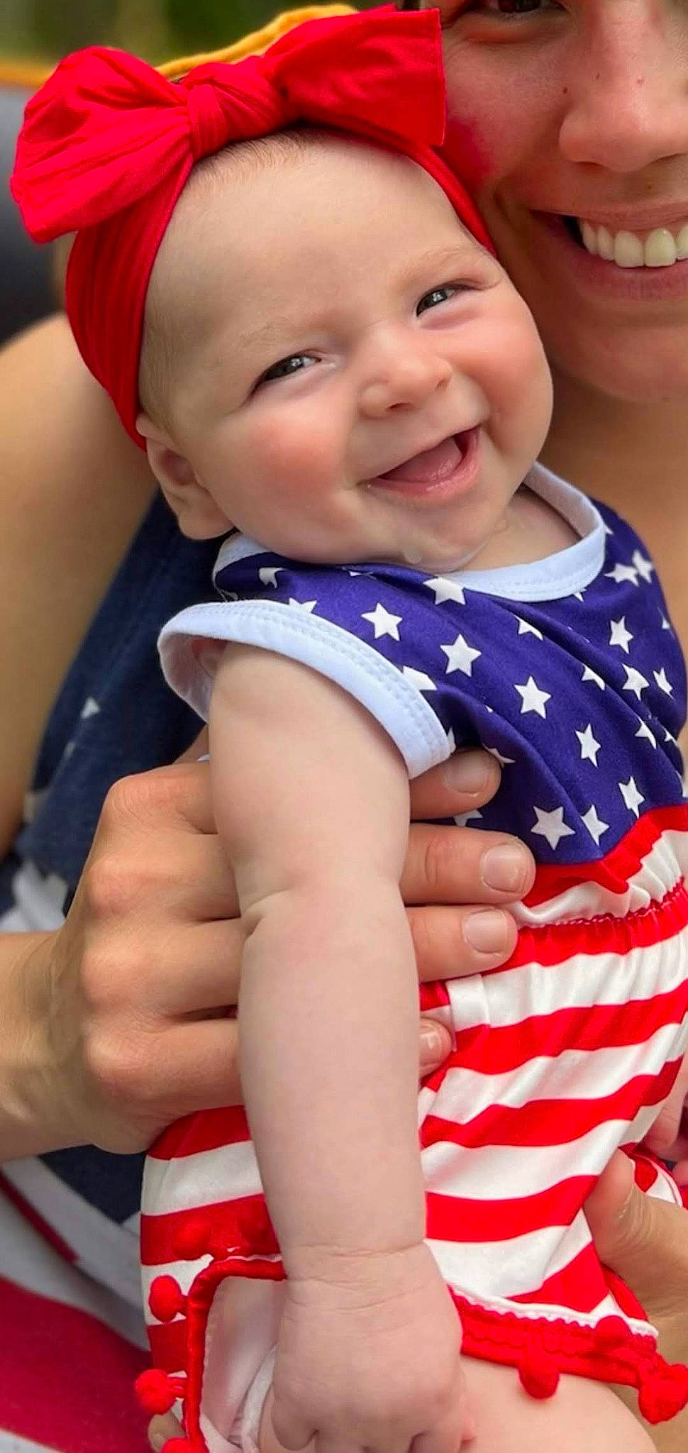Lexie joined the competition — help win amazing prizes! arm, baby, baby_toddler_clothing, blue, cheek, chin, eye, face, facial_expression, gesture, hairstyle, hand, happy, head, headwear, joy, lip, person, product, skin